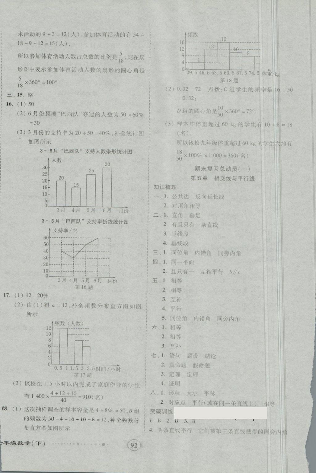 2018年全程優(yōu)選卷七年級(jí)數(shù)學(xué)下冊(cè)人教版 第8頁(yè)