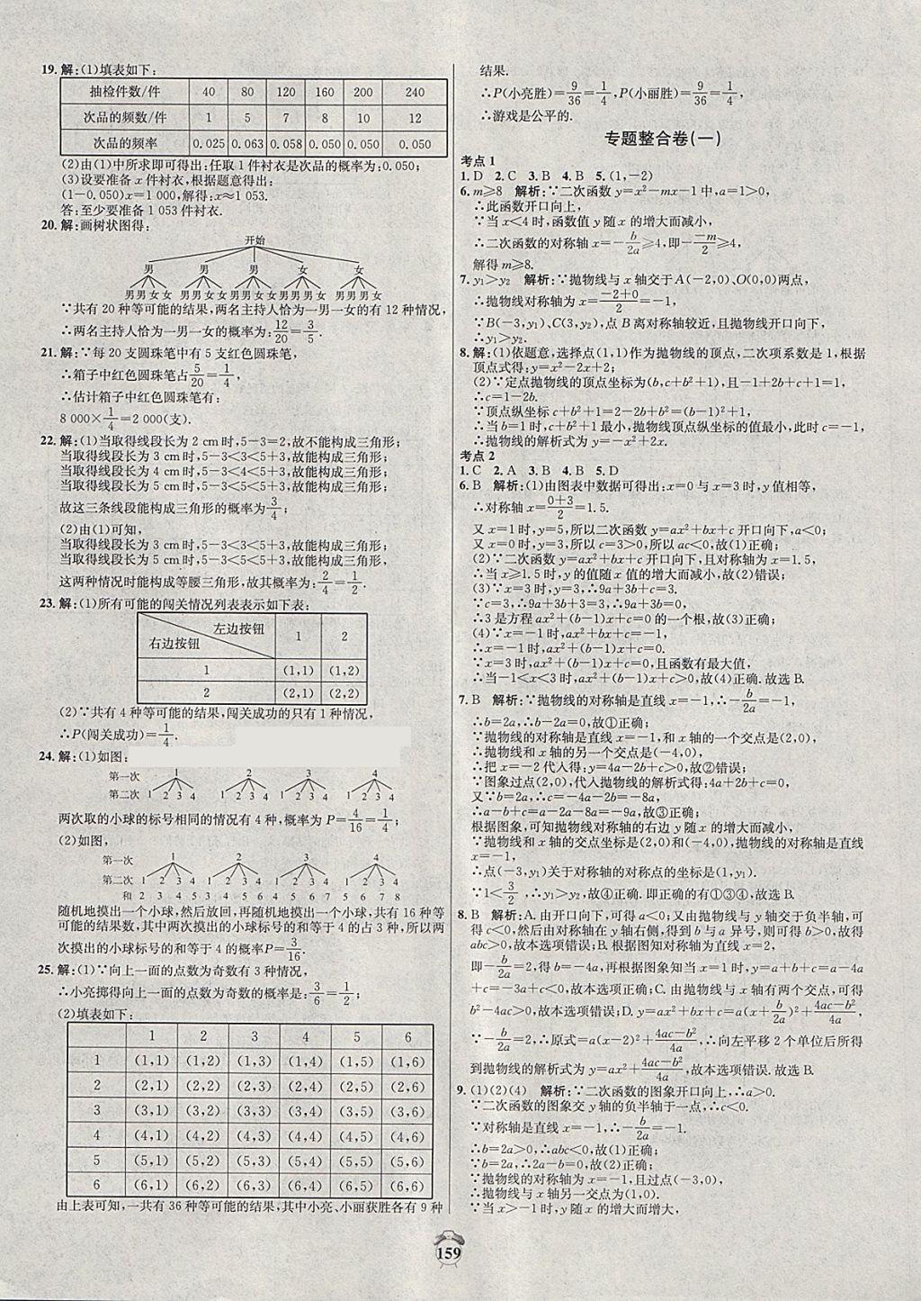 2018年陽光奪冠九年級數(shù)學(xué)下冊湘教版 第15頁