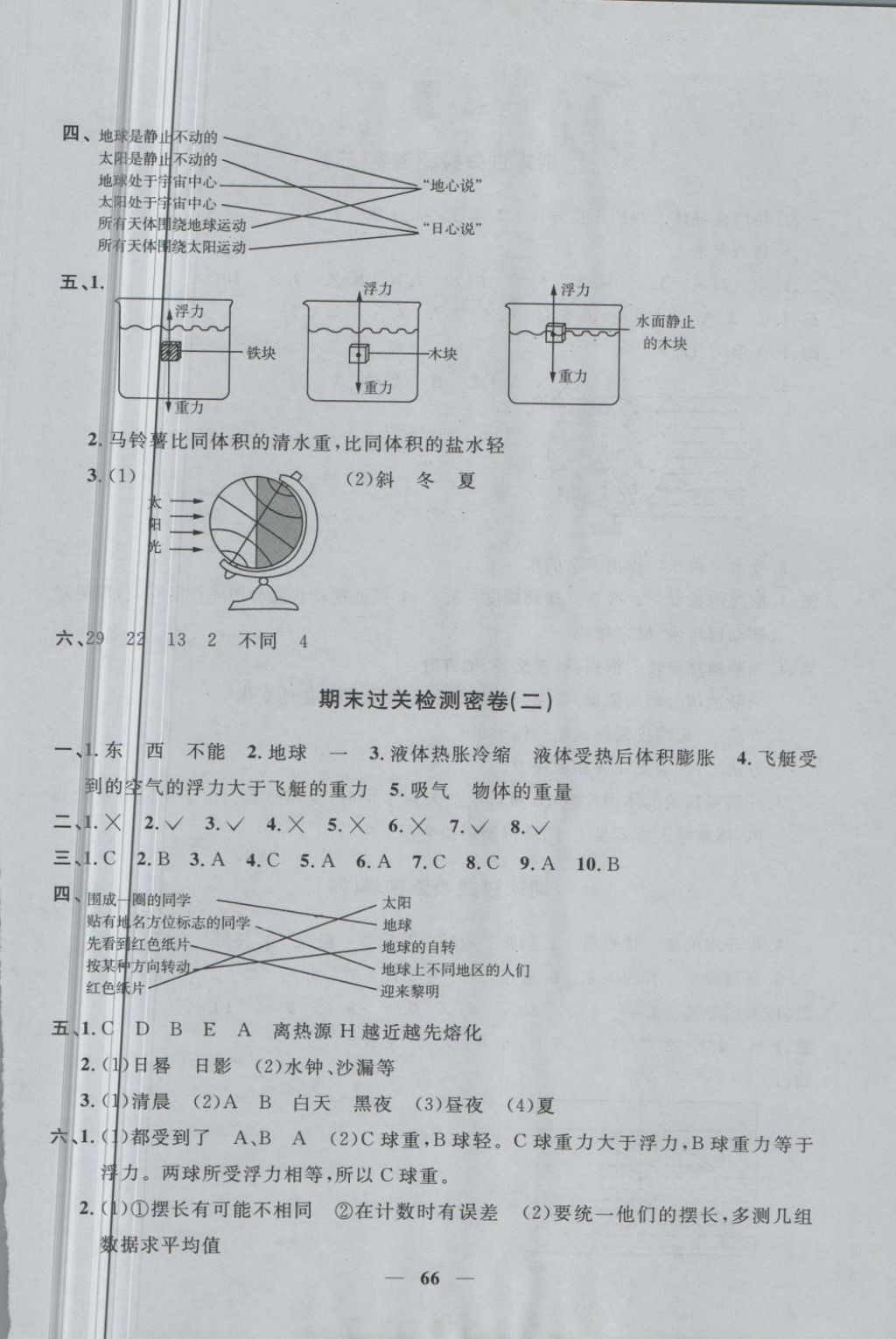 2018年一線名師全優(yōu)好卷五年級科學(xué)下冊教科版 第6頁