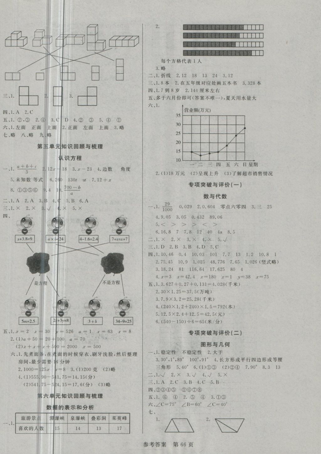 2018年黃岡名卷四年級數學下冊北師大版 第2頁