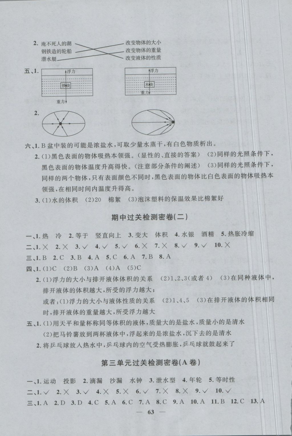 2018年一線名師全優(yōu)好卷五年級科學下冊教科版 第3頁