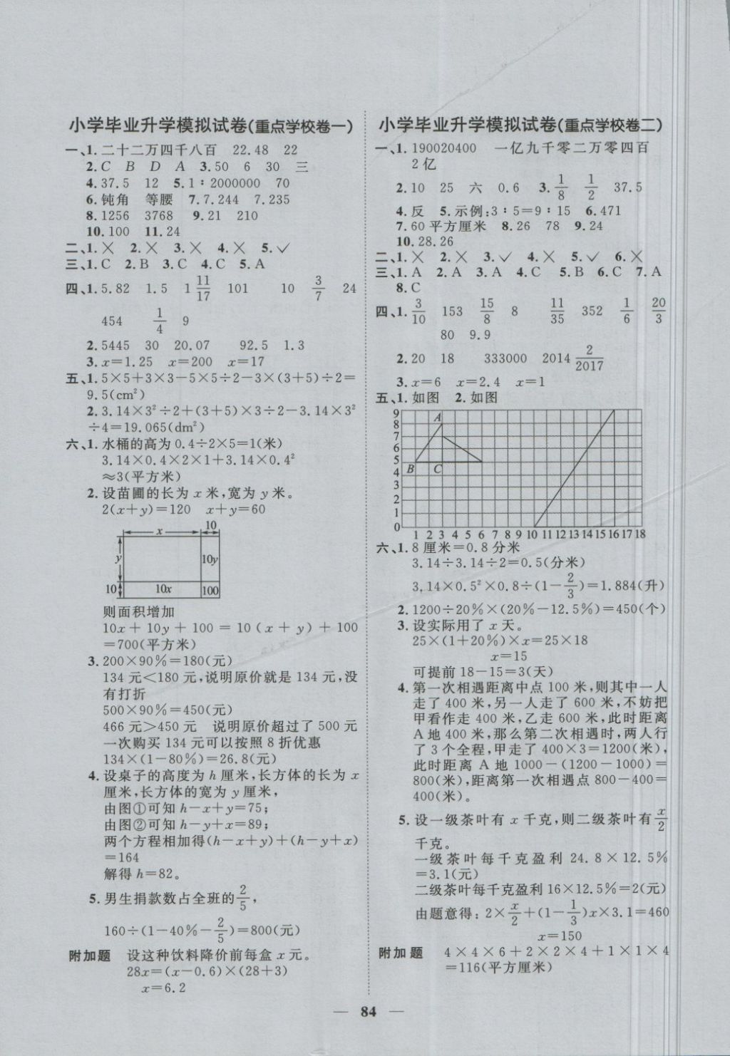 2018年一線名師全優(yōu)好卷六年級(jí)數(shù)學(xué)下冊(cè)青島版 第8頁(yè)