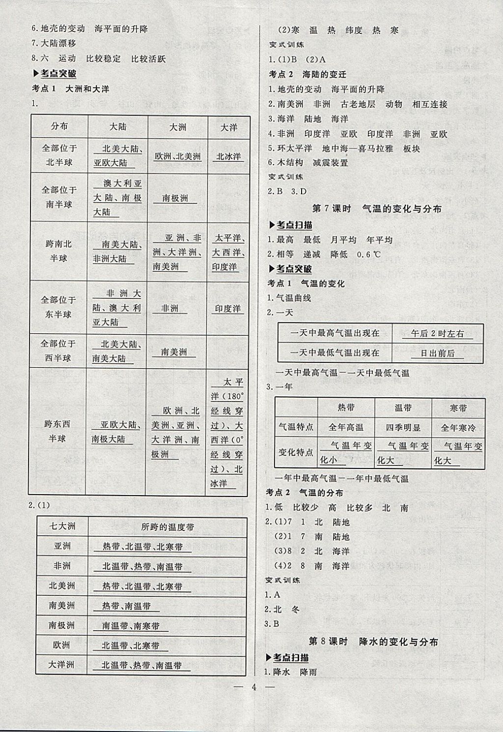 2018年湘岳中考地理邵陽(yáng)專(zhuān)版 第4頁(yè)