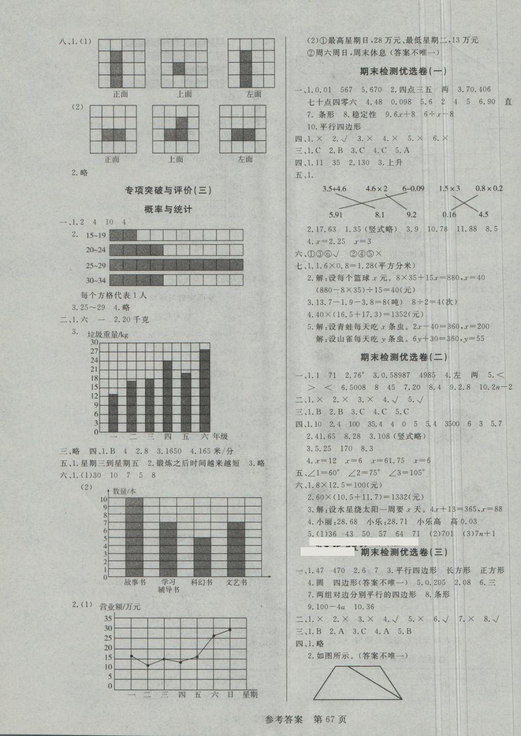 2018年黃岡名卷四年級(jí)數(shù)學(xué)下冊(cè)北師大版 第3頁(yè)