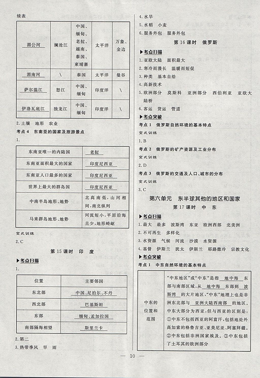 2018年湘岳中考地理邵陽專版 第10頁