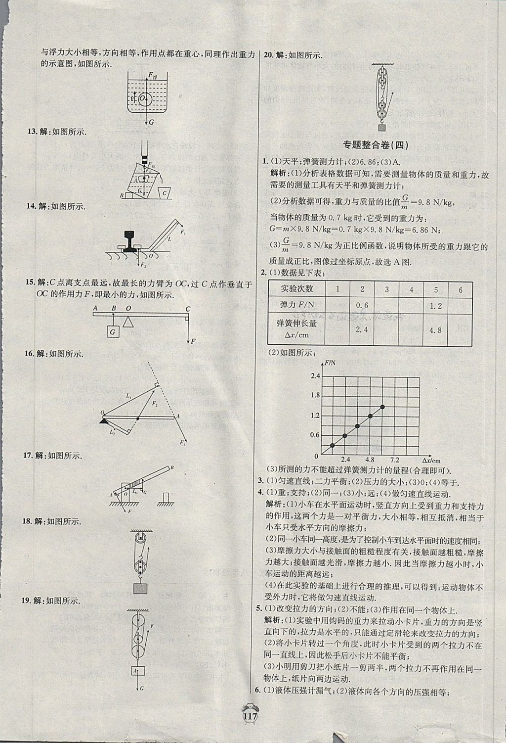 2018年陽光奪冠八年級物理下冊滬粵版 第21頁