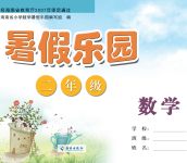 2020年暑假樂(lè)園二年級(jí)數(shù)學(xué)海南出版社