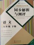 2021年人教金学典同步解析与测评八年级语文下册人教版云南专版