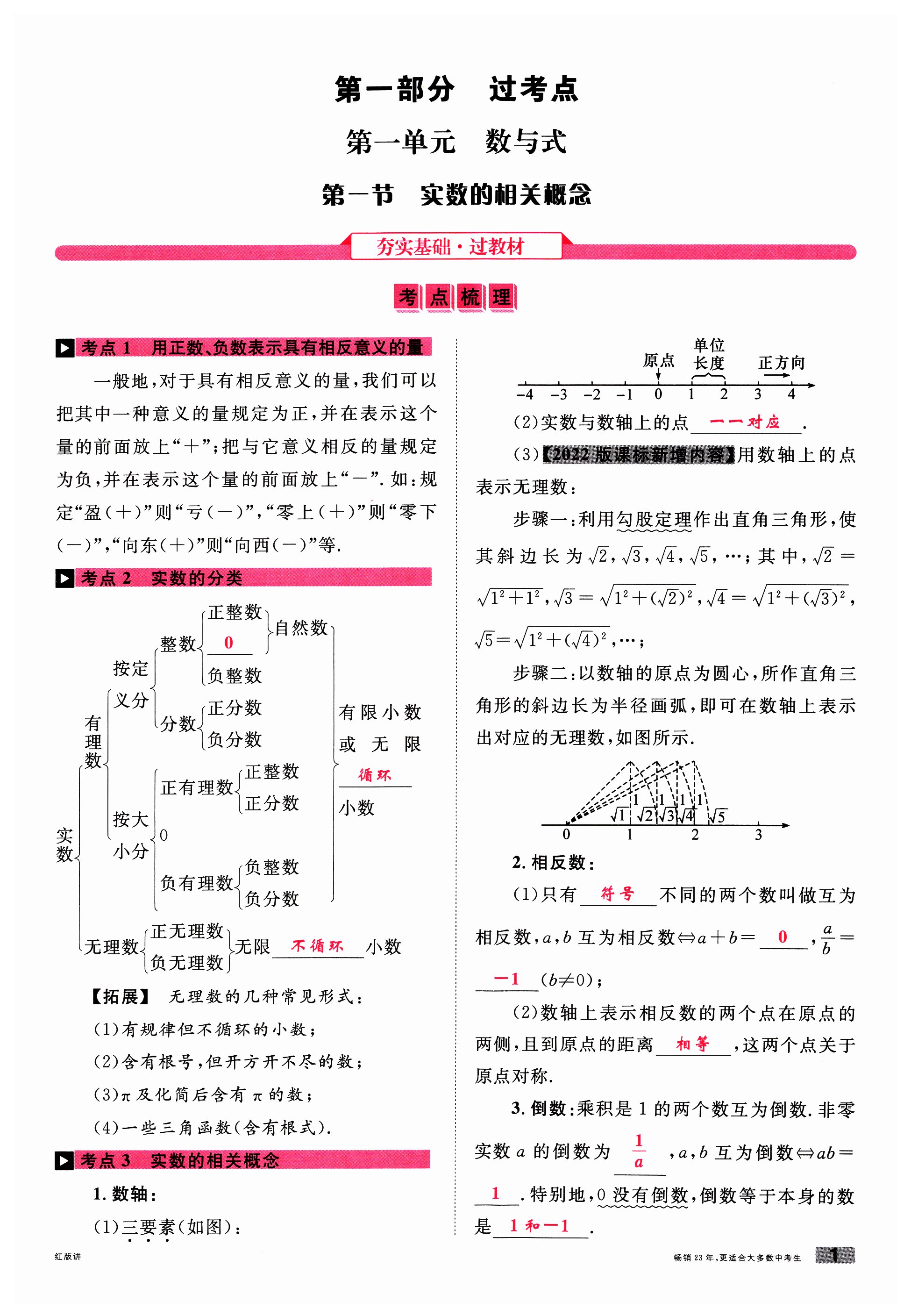 2024年火線100天數(shù)學(xué)南充專版 第1頁