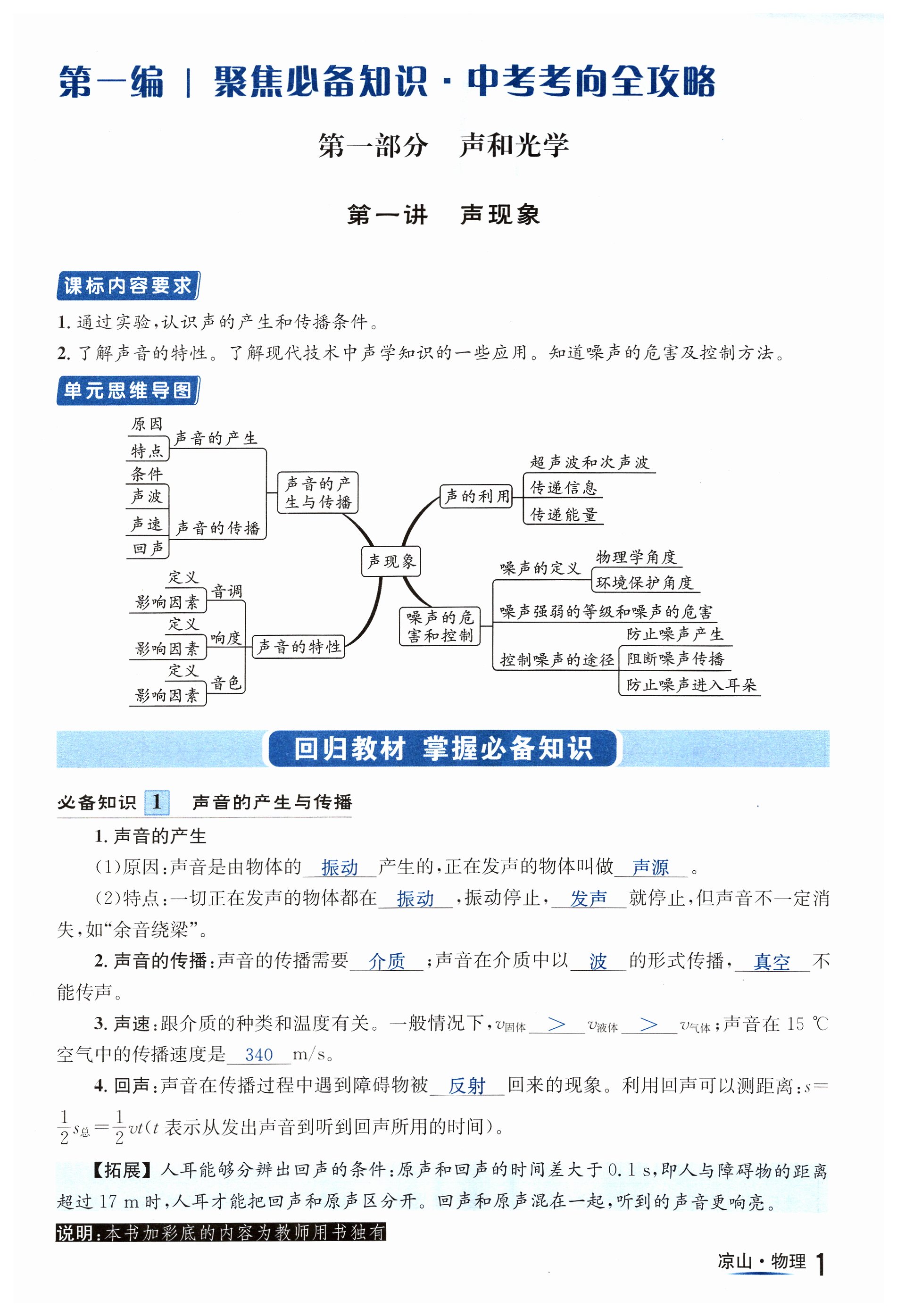 2024年国华考试中考总动员物理凉山专版 第1页