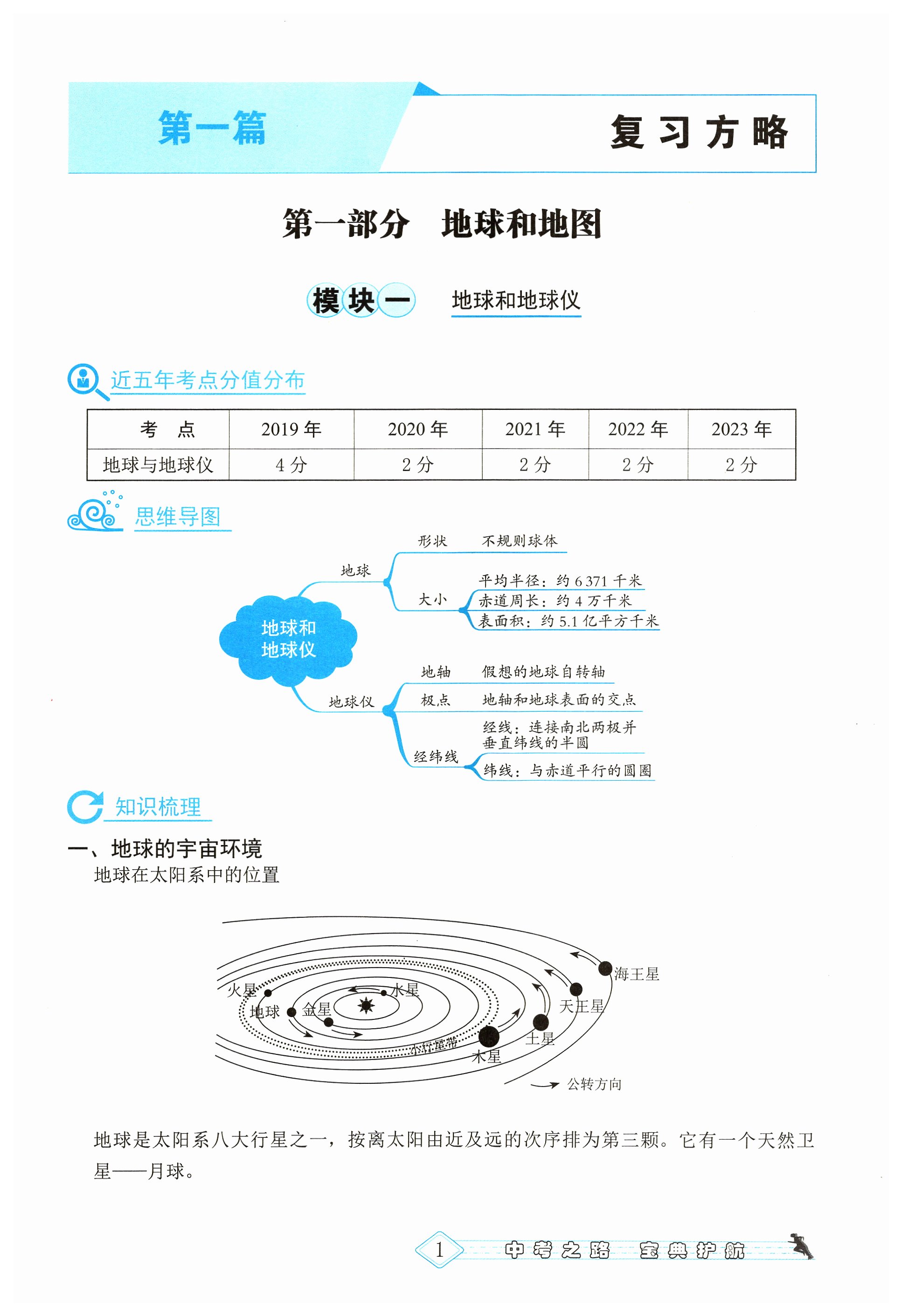 2024年備考寶典中考地理福建專版 第1頁