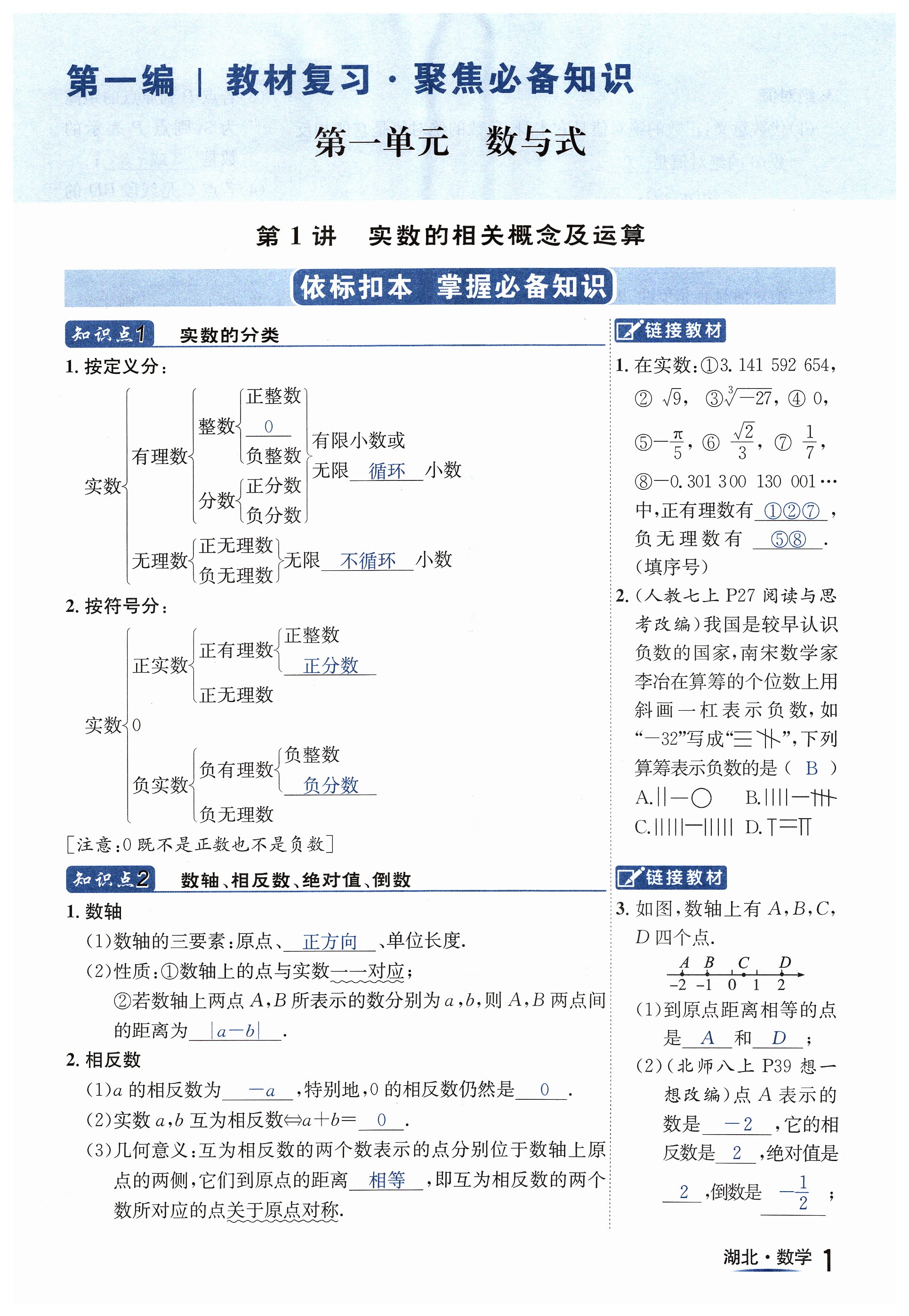 2024年解密中考九年級(jí)數(shù)學(xué)湖北專(zhuān)版 第1頁(yè)