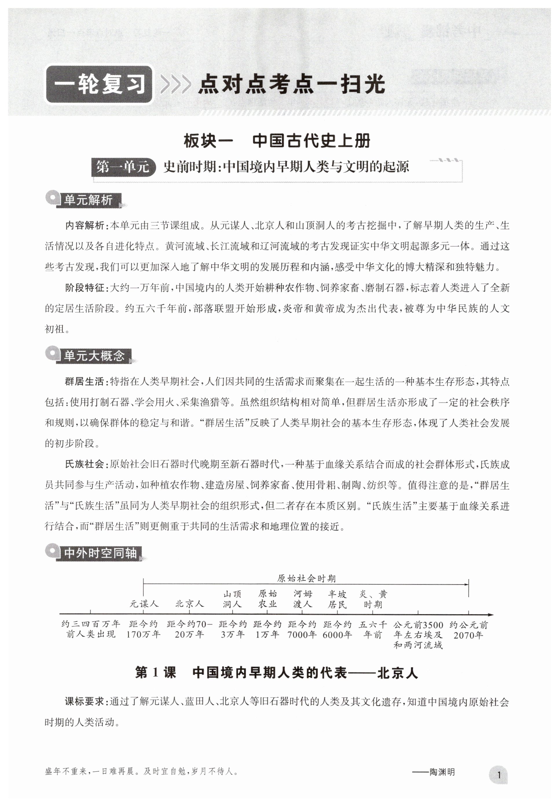2025年中考錦囊歷史 第1頁