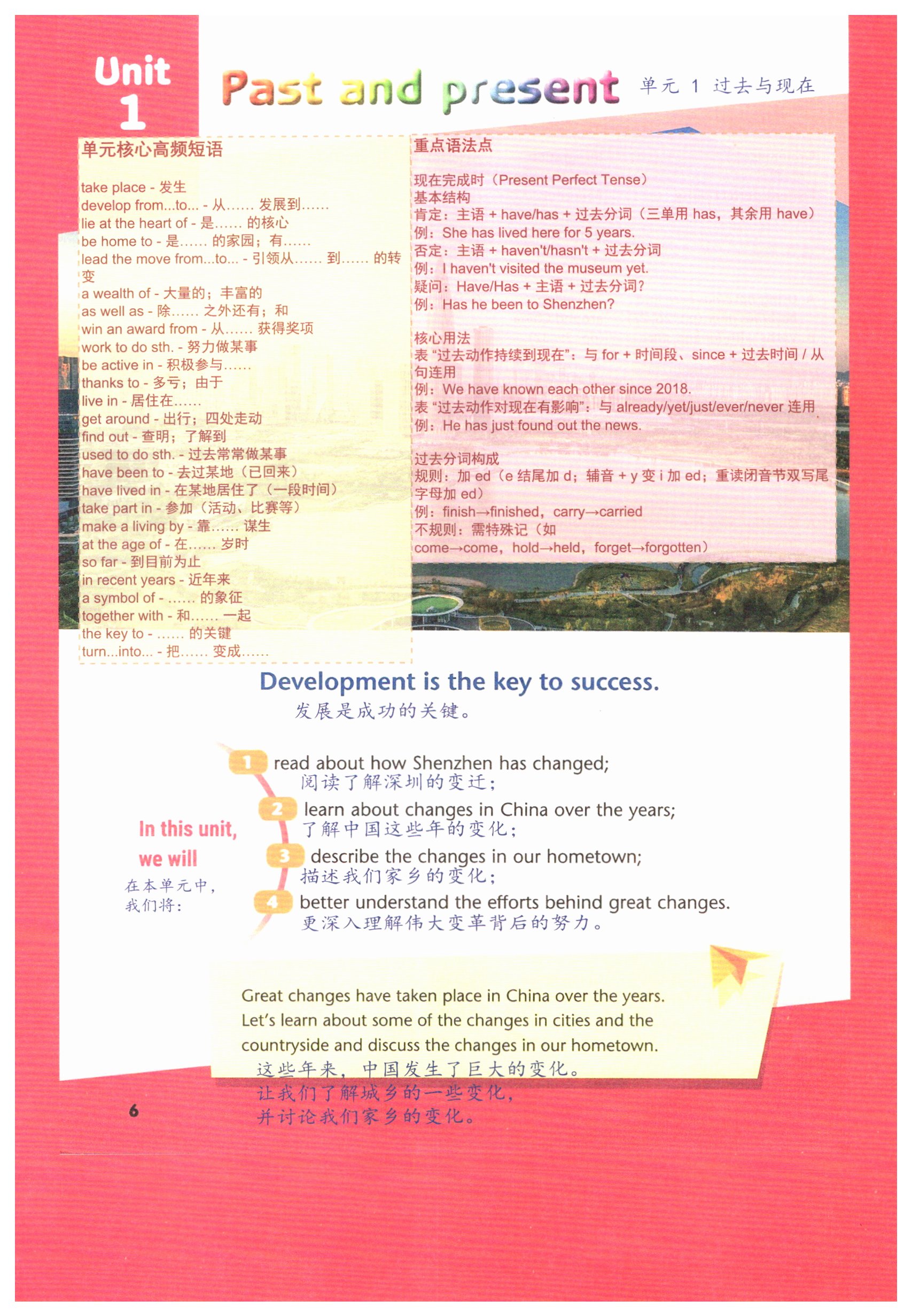 2026年教材課本八年級(jí)英語(yǔ)下冊(cè)譯林版&nbsp;第6頁(yè)