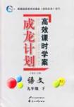 2015 成龙计划 高效课时学案九年级下语文花山文艺出版社