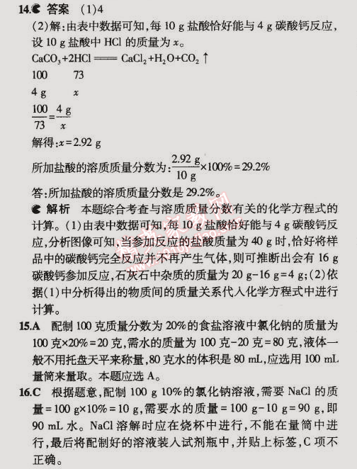 2015年5年中考3年模擬初中化學(xué)九年級下冊滬教版 第2節(jié)