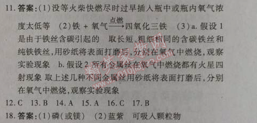 2014年高效課時(shí)通10分鐘掌控課堂九年級(jí)化學(xué)上冊(cè)人教版 課題2