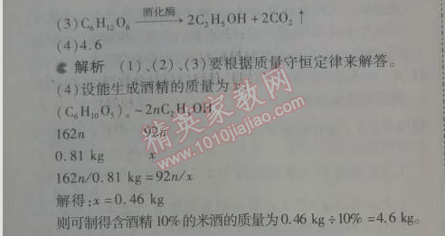 2014年5年中考3年模拟九年级初中化学下册人教版 单元检测