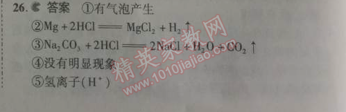 2014年5年中考3年模拟九年级初中化学下册人教版 期中测试