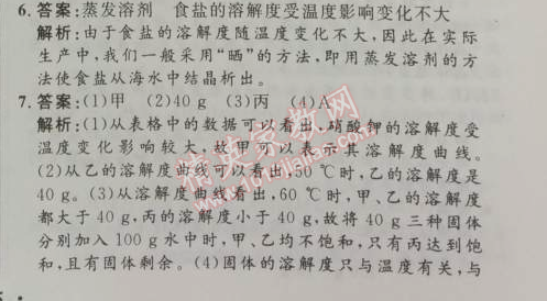 2014年初中同步测控优化设计九年级化学下册人教版 课题2