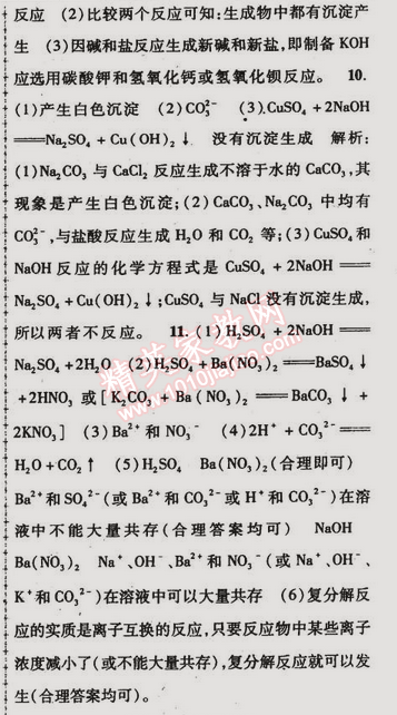 2015年金榜行動(dòng)九年級(jí)化學(xué)下冊(cè)人教版 第3課時(shí)