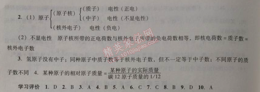 2014年學(xué)習(xí)與評(píng)價(jià)九年級(jí)化學(xué)全一冊(cè)人教版 課題2