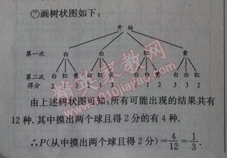 2014年天府前沿課時(shí)三級(jí)達(dá)標(biāo)九年級(jí)數(shù)學(xué)上冊(cè)北師大版 期末測(cè)試題