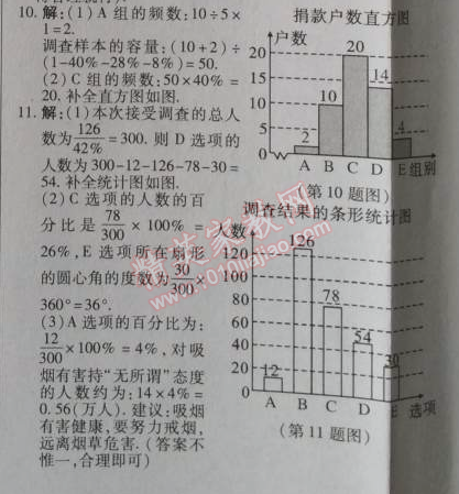 2014年高效課時(shí)通10分鐘掌控課堂七年級(jí)數(shù)學(xué)上冊(cè)北師大版 第六章