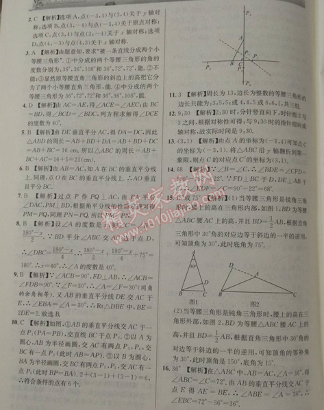 2015年寒假訓(xùn)練營八年級數(shù)學(xué)滬科版 0