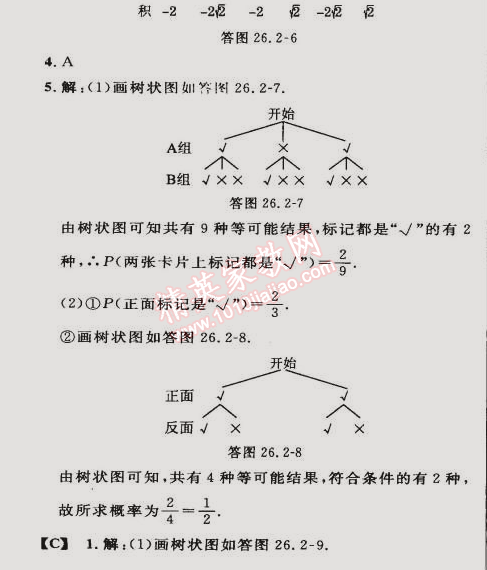 2015年綜合應(yīng)用創(chuàng)新題典中點(diǎn)九年級(jí)數(shù)學(xué)下冊(cè)滬科版 第二課時(shí)