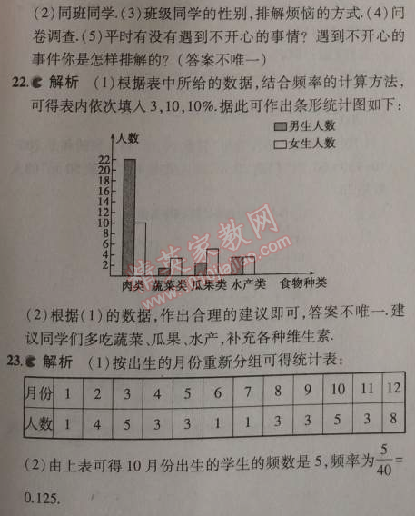 2014年5年中考3年模擬初中數(shù)學八年級上冊華師大版 本章檢測