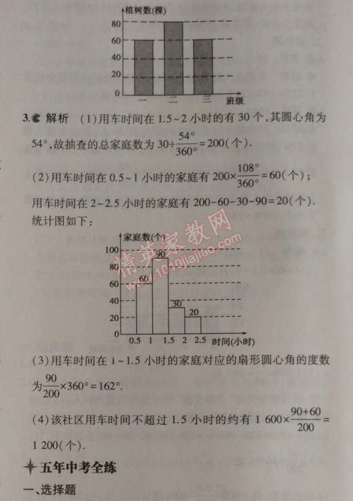 2014年5年中考3年模擬初中數(shù)學(xué)八年級(jí)上冊(cè)華師大版 2