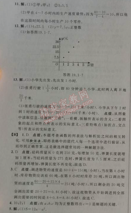 2014年綜合應(yīng)用創(chuàng)新題典中點(diǎn)八年級(jí)數(shù)學(xué)下冊(cè)人教版 第二課時(shí)