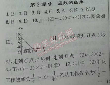 2014年黃岡金牌之路練闖考八年級(jí)數(shù)學(xué)下冊(cè)人教版 第三課時(shí)