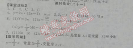 2014年全品學(xué)練考八年級(jí)數(shù)學(xué)下冊(cè)人教版 課時(shí)作業(yè)21