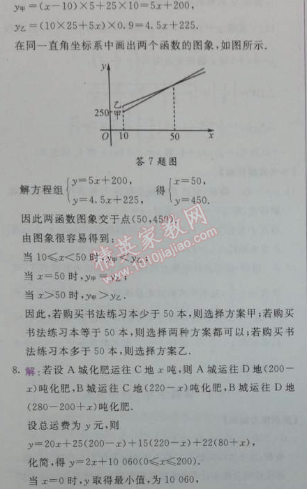 2014年輕巧奪冠同步講解八年級數(shù)學(xué)下冊人教版金版 19.3