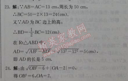 2014年1加1轻巧夺冠优化训练八年级数学下册人教版银版 期中测试题