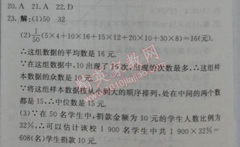 2014年1加1轻巧夺冠优化训练八年级数学下册人教版银版 第二课时