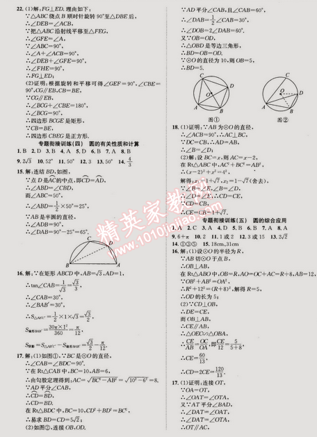 2015年快樂假期銜接優(yōu)化訓練九年級數(shù)學 0