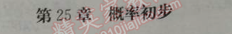 2014年1加1輕巧奪冠優(yōu)化訓(xùn)練九年級數(shù)學(xué)上冊人教版銀版 第二十五章