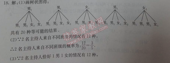 2014年學習探究診斷基礎與綜合九年級數(shù)學全一冊人教版 第二十講