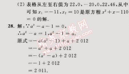 2014年誠成教育學(xué)業(yè)評(píng)價(jià)九年級(jí)數(shù)學(xué)上冊(cè)人教版 1