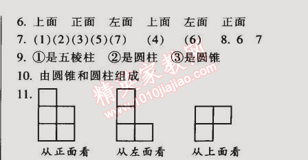 2014年52045模塊式全能訓(xùn)練七年級(jí)數(shù)學(xué)上冊(cè)人教版 第四章4.1.1