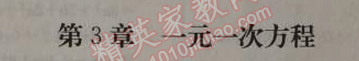 2014年1加1輕巧奪冠優(yōu)化訓(xùn)練七年級(jí)數(shù)學(xué)上冊(cè)人教版銀版 第三章