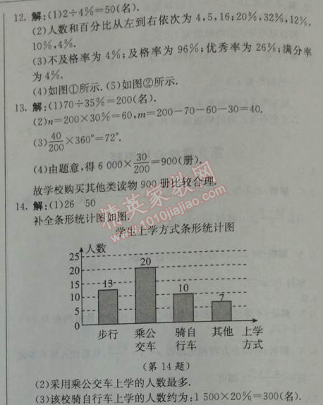 2014年1加1轻巧夺冠优化训练七年级数学下册人教版银版 10.3