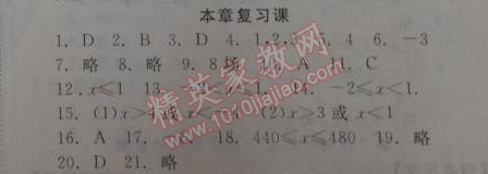 2014年全效學(xué)習(xí)七年級(jí)數(shù)學(xué)下冊(cè)人教版 本章復(fù)習(xí)課