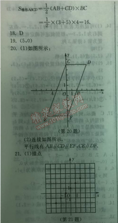 2014年實驗班提優(yōu)訓(xùn)練七年級數(shù)學(xué)下冊人教版 第二課時