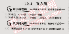 2015年走向中考考场七年级数学下册人教版 10.2