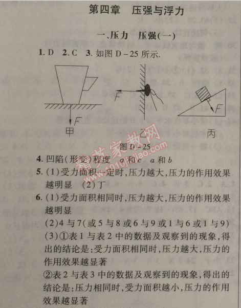 2014年新課改課堂作業(yè)八年級物理上冊北京課改版 第四章1