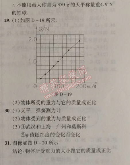 2014年新課改課堂作業(yè)八年級物理上冊北京課改版 3